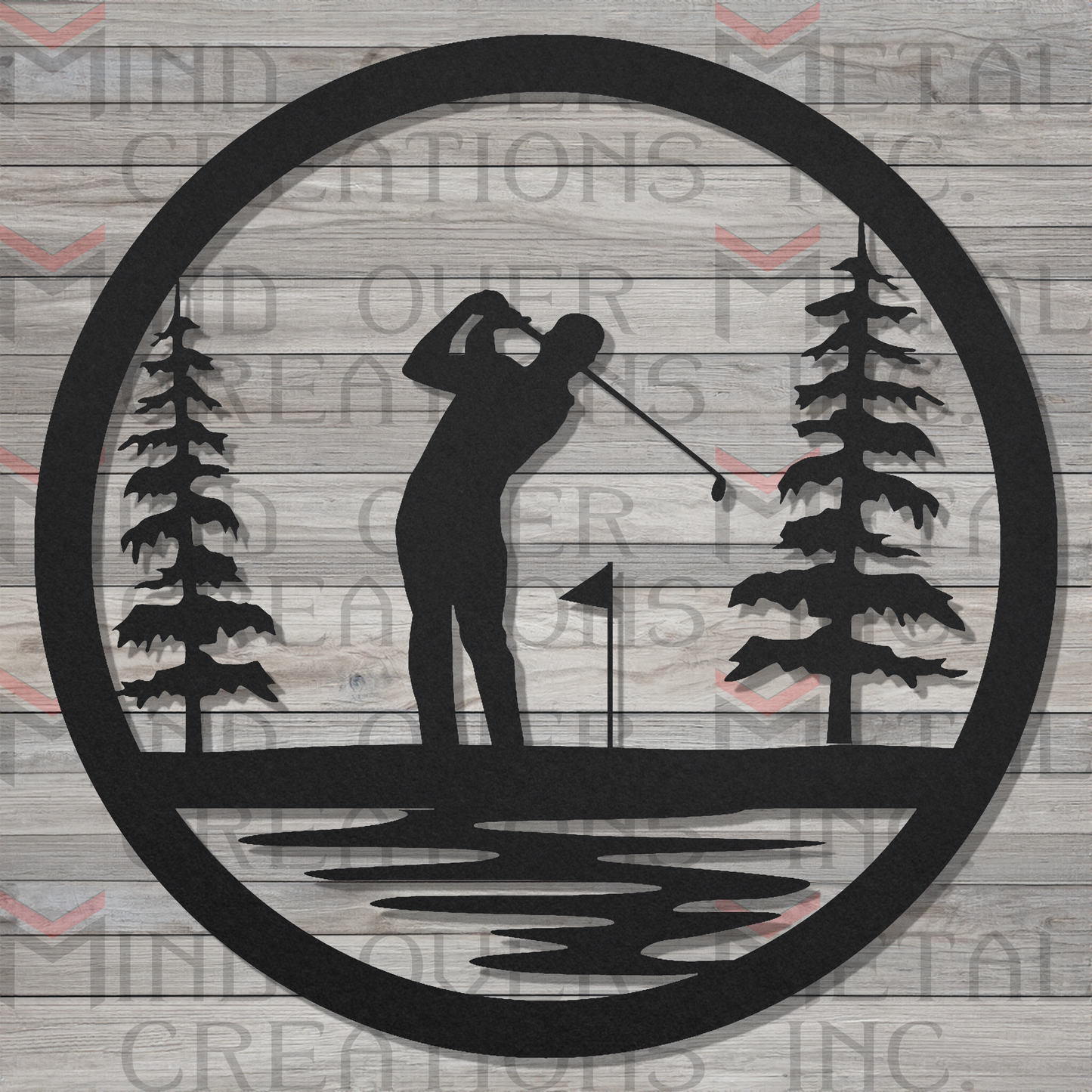 Golfing